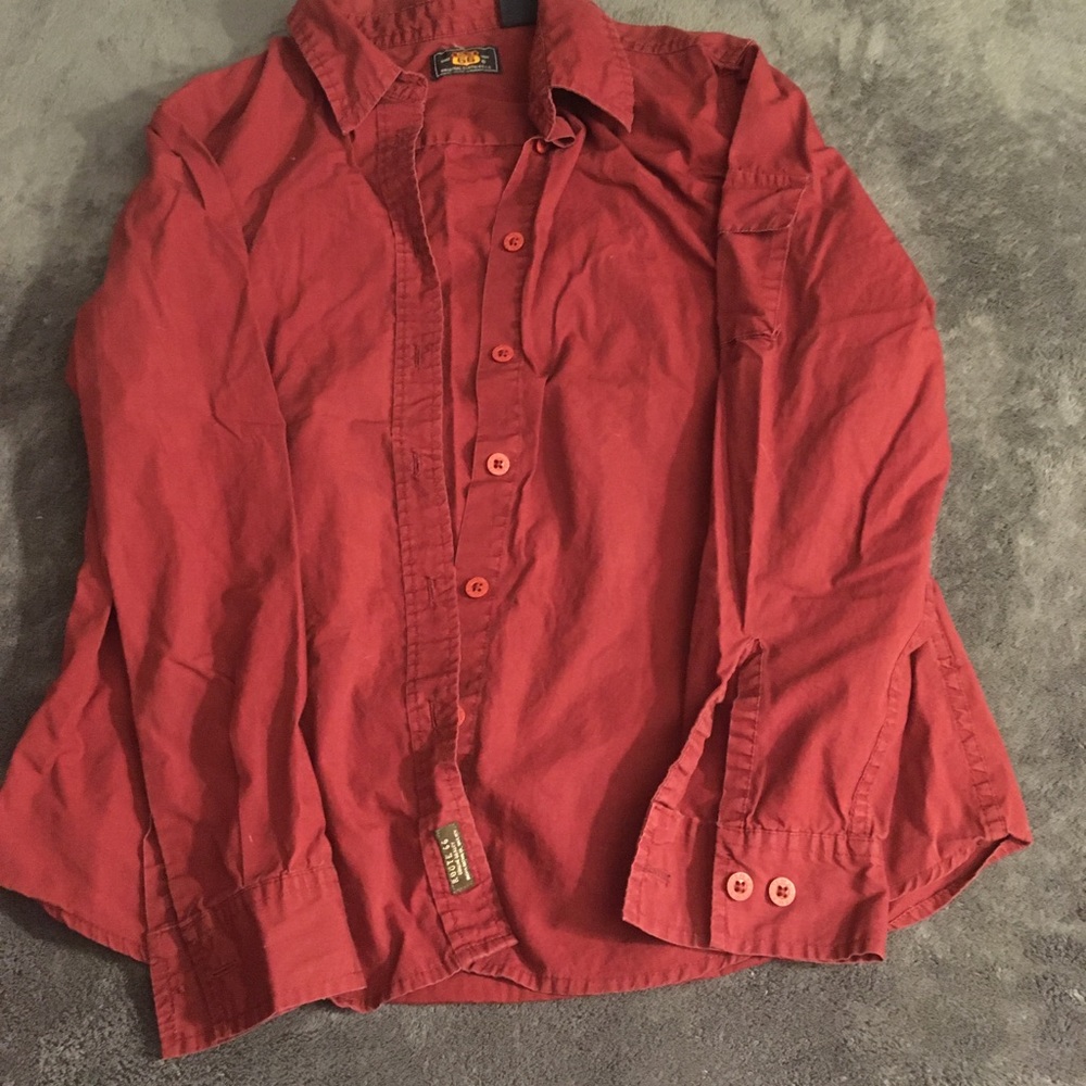 Boys button up